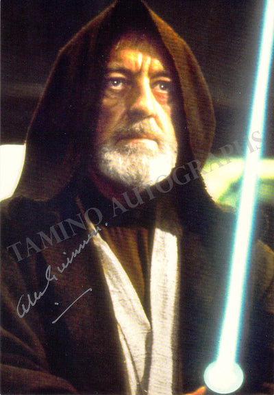 Guinness, Alec - Signed Photograph in "Star Wars"