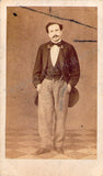 Antonelli, Alessandro - Signed Vintage CDV Photo