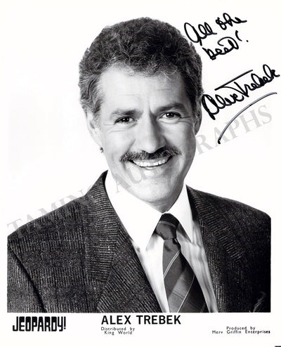 Trebek, Alex - Signed Photograph