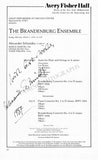 Conductors Signed Program Pages – Set of 42