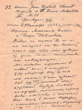 Glazunov, Alexander - Autograph Letter Signed 1932