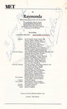 Ballet Dancers Signed Program Pages – Lot of 11 Pages