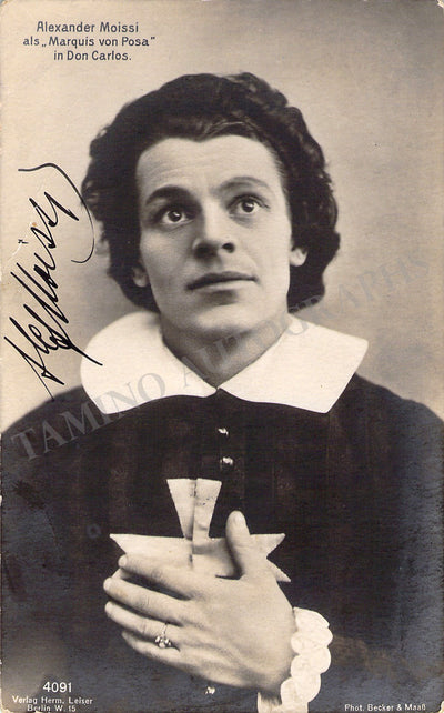 Moissi, Alexander - Signed Photograph