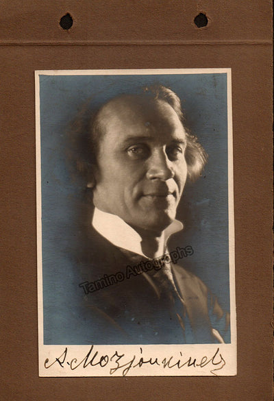 Mosjoukine, Alexander - Signed Photograph