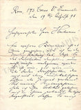 Fielitz, Alexander von - Autograph Letter Signed 1898
