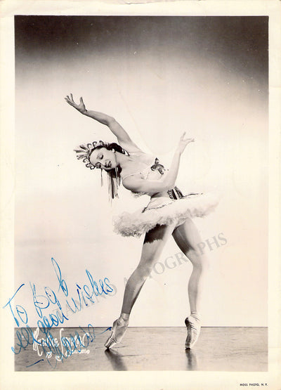 Danilova, Alexandra - Various Autographs