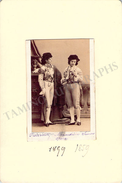 Simon, Alexandrine - Vintage CDV Photo