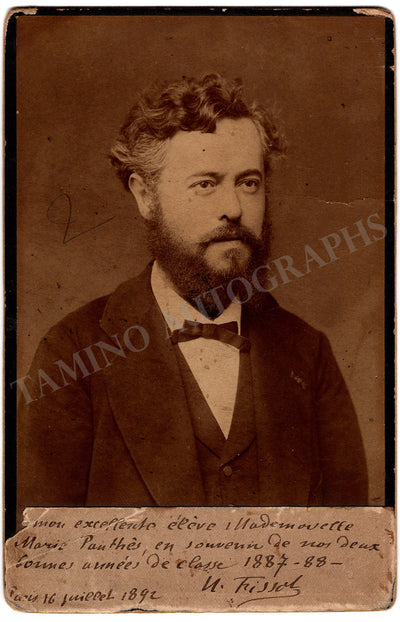 Fissot, Alexis-Henri - Signed Cabinet Photo 1892