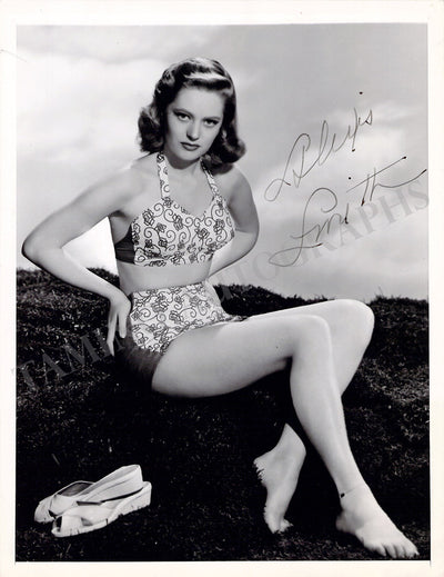 Smith, Alexis - Signed Photograph 1945