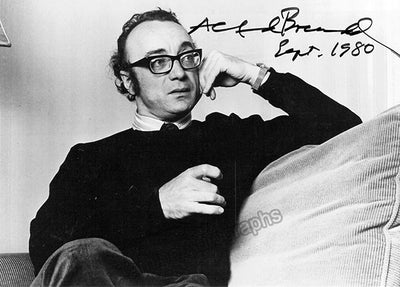 Brendel, Alfred - Signed Photograph 1980