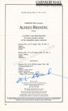Pianists Signed Program Pages – Lot of 14