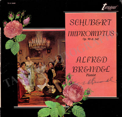 Brendel, Alfred - Signed LP Record Schubert