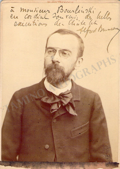 Bruneau, Alfred - Signed Photograph