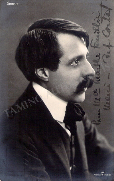 Cortot, Alfred - Signed Photograph