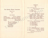 Cortot, Alfred - Signed Program Berkeley University 1923