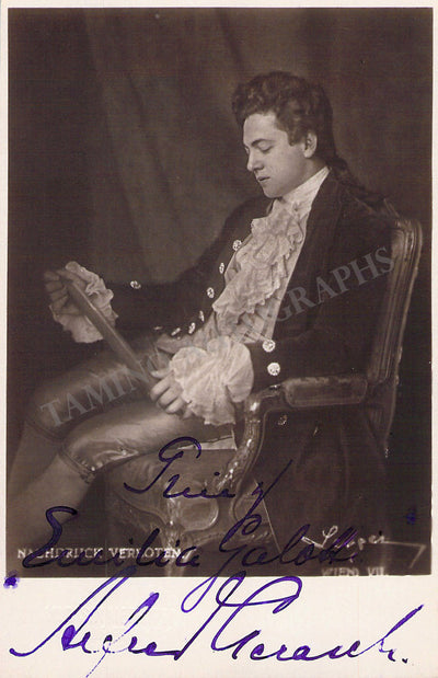 Gerasch, Alfred - Various Autographs