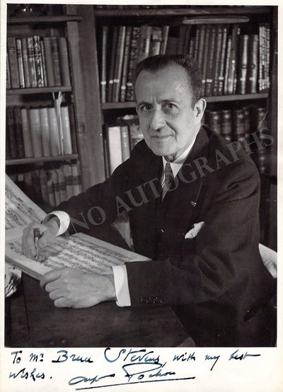 Pochon, Alfred - Signed Photograph