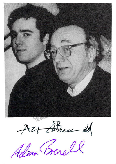 Brendel, Alfred - Brendel, Adrian - Signed Photograph