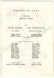 Alonso, Alicia - Alonso, Fernando - Yuskevitch, Igor - Signed Program Buenos Aires 1959