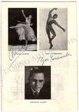 Alonso, Alicia - Alonso, Fernando - Yuskevitch, Igor - Signed Program Buenos Aires 1959