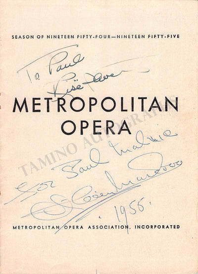 Stevens, Rise - Markova, Alicia - Double Signed Program