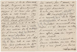 Vallandri, Aline - Autograph Letter Signed 1911