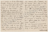 Vallandri, Aline - Autograph Letter Signed 1911