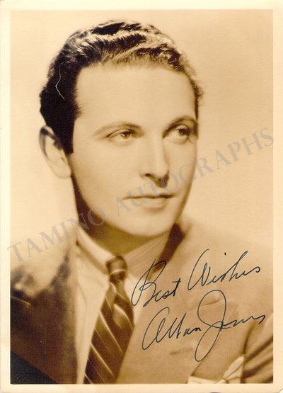Jones, Allan - Signed Photograph