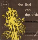Mahler, Alma - Signed LP Record "Das Lied von Erde"