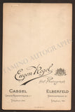 Burgstaller, Alois - Cabinet Photograph as Lohengrin