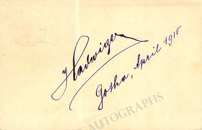 Bayreuth Festival Singers - Collection of Signed Postal Cards