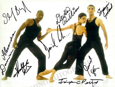 Alvin Ailey Dance Troupe - Photo Signed by 8 Members