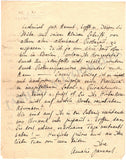 Jarnach, Amalie - Autograph Letter Signed 1930