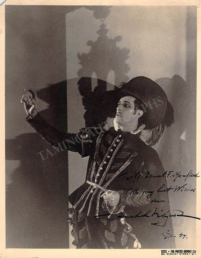 Vilzak, Anatole - Signed Photograph 1944