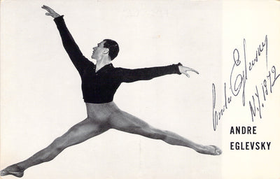 Eglevsky, Andre - Signed Photograph 1972
