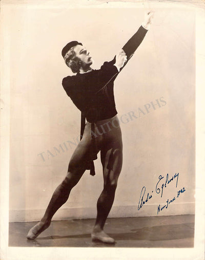 Eglevsky, Andre - Signed Photograph 1942