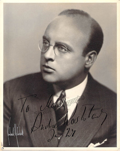 Kostelanetz, Andre - Signed Photograph 1927