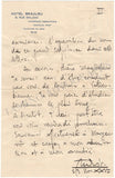 Segovia, Andres - Autograph Letter Signed 1926