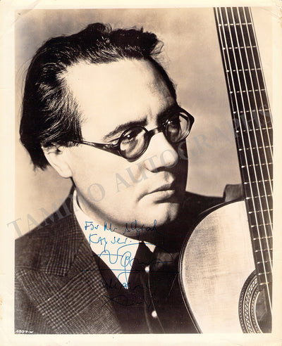 Segovia, Andres - Signed Photograph