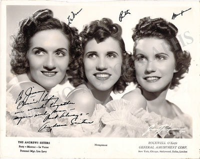 Andrews, LaVerne - Signed Photograph