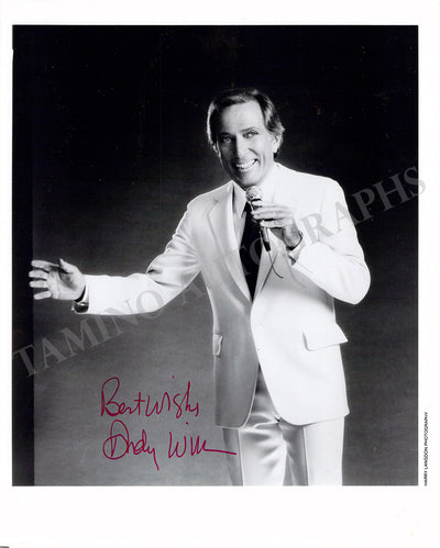 Williams, Andy - Signed Photograph