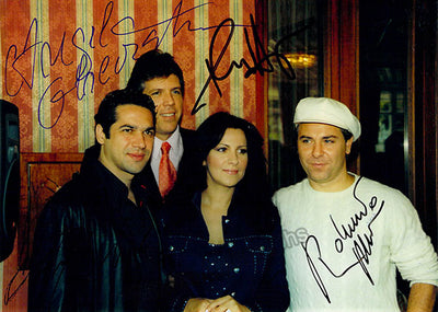 Gheorghiu, Angela - Alagna, Roberto - Hampson, Thomas - D'Arcangelo, Ildebrando - Signed Photograph
