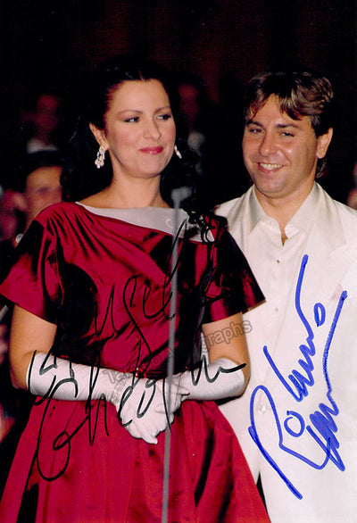 Gheorghiu, Angela - Alagna, Roberto - Signed Photograph