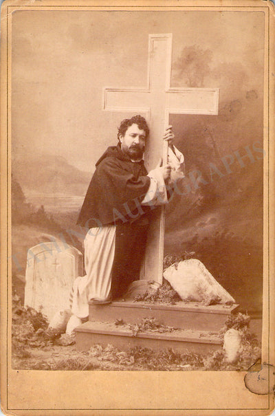 Masini, Angelo - Signed Cabinet Photo 1896