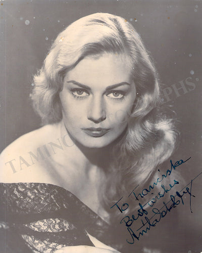 Ekberg, Anita - Signed Photograph