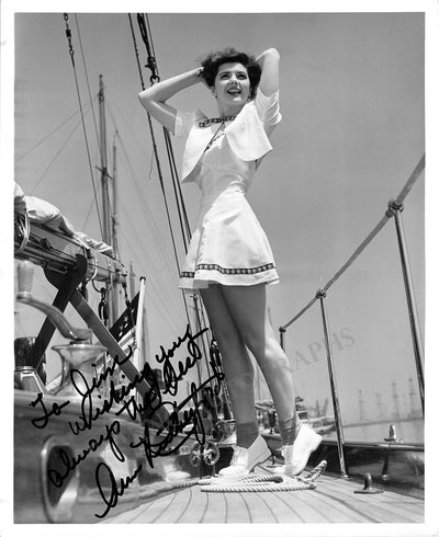 Rutherford, Ann - Signed Photograph in "Washington Melodrama"