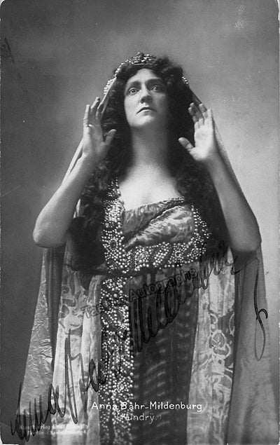 BAHR-MILDENBURG, Anna