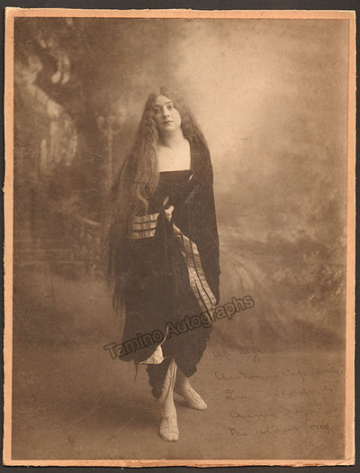 Fitziu, Anna - Signed Photograph in role 1914
