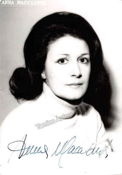 MACCIANTI, Anna
