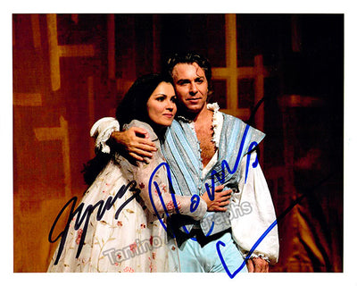 Netrebko, Anna - Alagna, Roberto - Double Signed Photo in Romeo et Juliette
